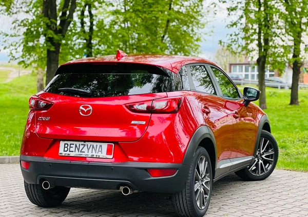 Mazda CX-3 cena 59900 przebieg: 109338, rok produkcji 2015 z Wejherowo małe 704